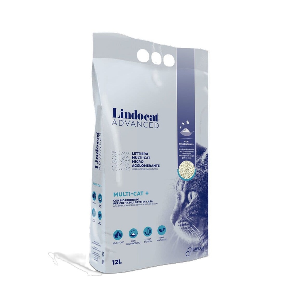 Lindocat Advanced Lettiera Multicat - 12 L