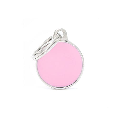 MF TAGS CIRCLE SMALL PINK