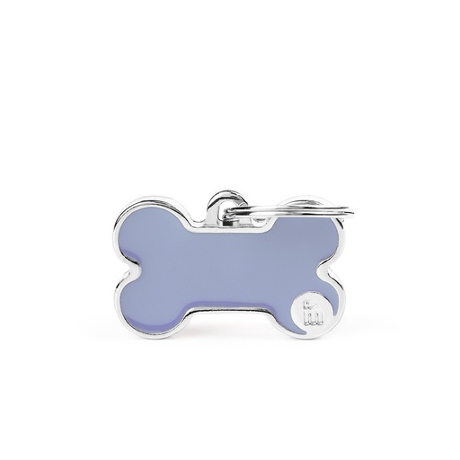MF TAGS SMALL LILAC BONE BASIC HANDMADE