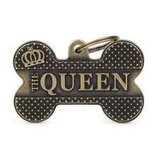 MF TAGS XL BONE BRONX QUEEN ENGLISH BRASS